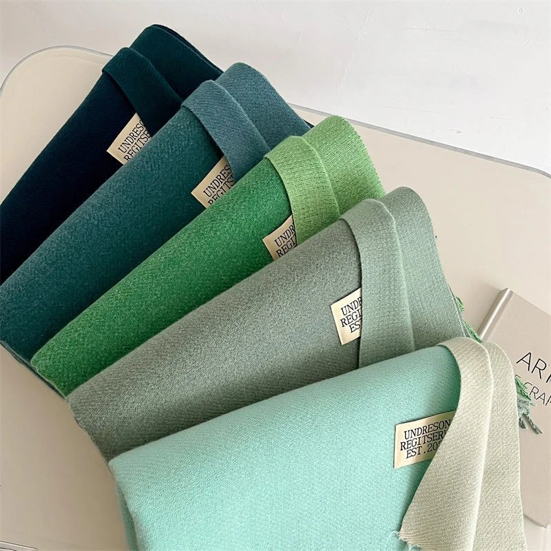 Davy | Meriva Soft Warm Wool Scarf for Men and Women