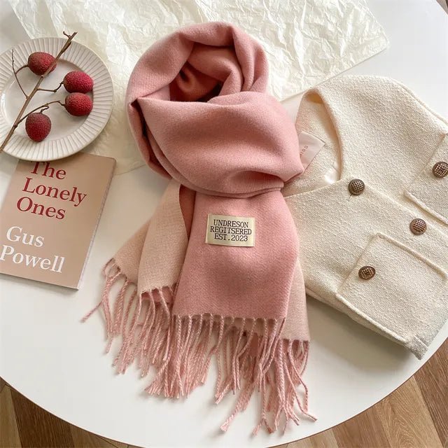 Davy | Meriva Soft Warm Wool Scarf for Men and Women