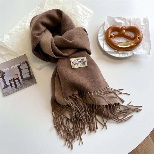 Davy | Meriva Soft Warm Wool Scarf for Men and Women