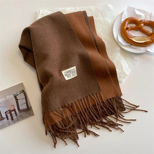 Davy | Meriva Soft Warm Wool Scarf for Men and Women
