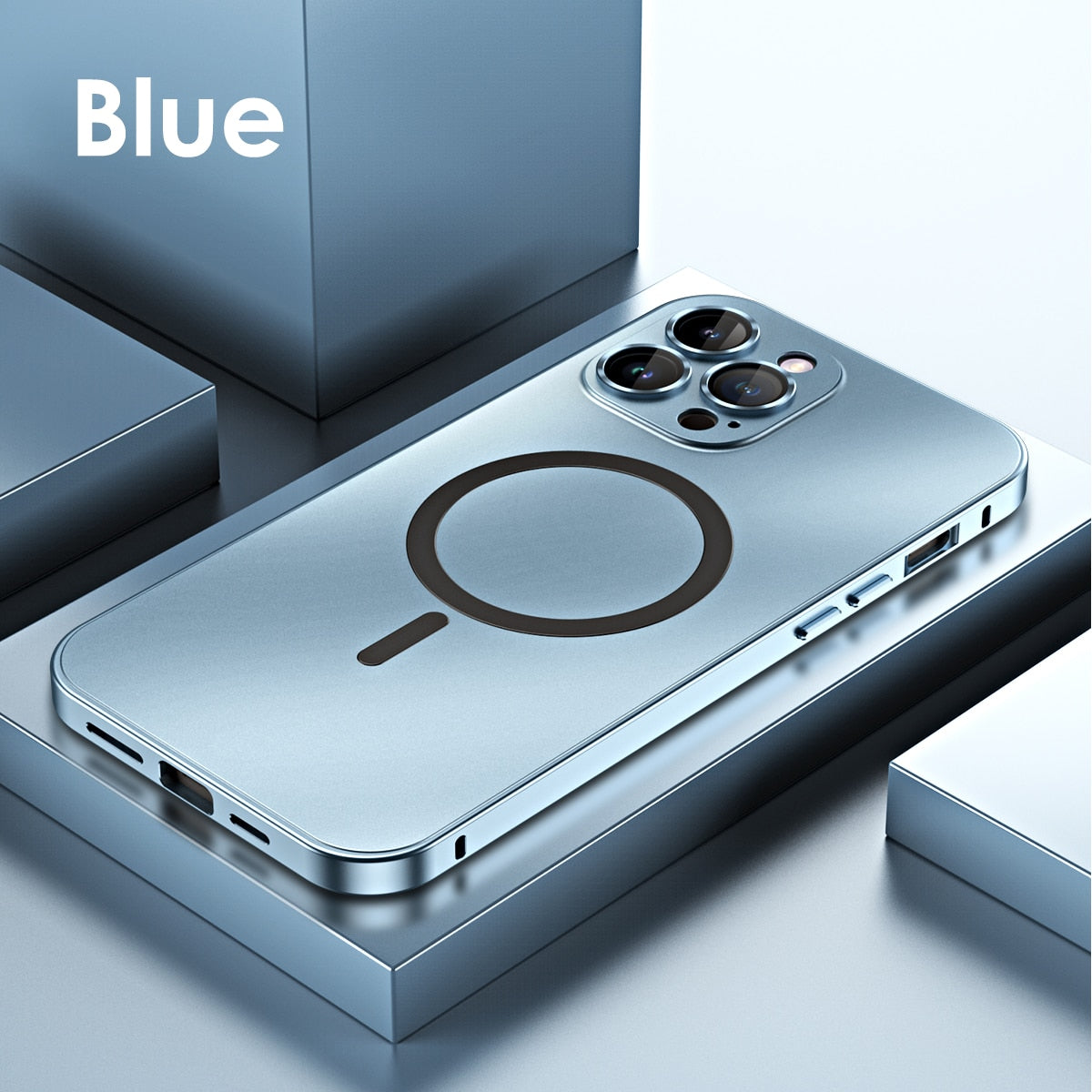 Davy | Metal Case with Camera Protection - iPhone