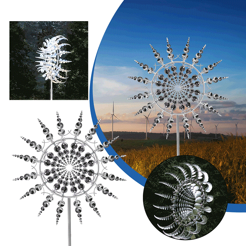 Davy Metal Wind Spinner for Garden
