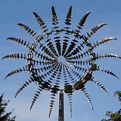 Davy Metal Wind Spinner for Garden