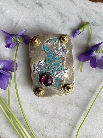 Davy | Mini Flower Press | Compact Botanical Keepsake Maker | Portable Craft Tool