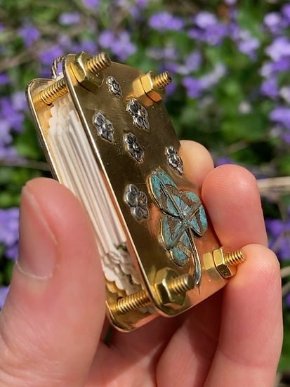 Davy | Mini Flower Press | Compact Botanical Keepsake Maker | Portable Craft Tool