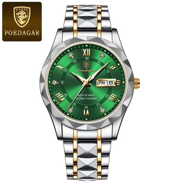 Davy 615 Quartz Watch | Men's Luxury Timepiece | Japanese MIYOTA Movement | Steel Case
