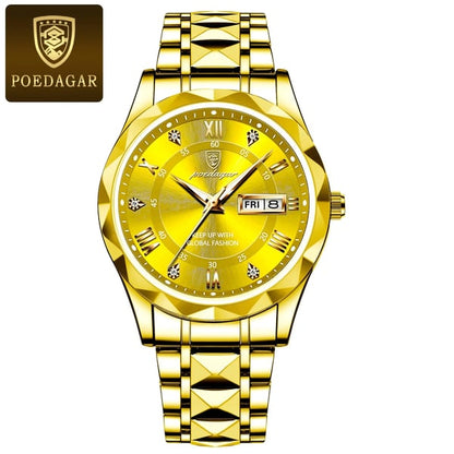 Davy 615 Quartz Watch | Men's Luxury Timepiece | Japanese MIYOTA Movement | Steel Case