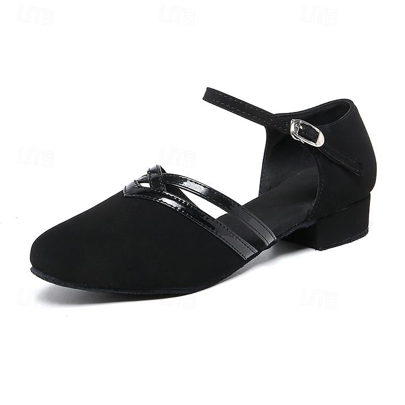 Graceful Suede Dance Shoes