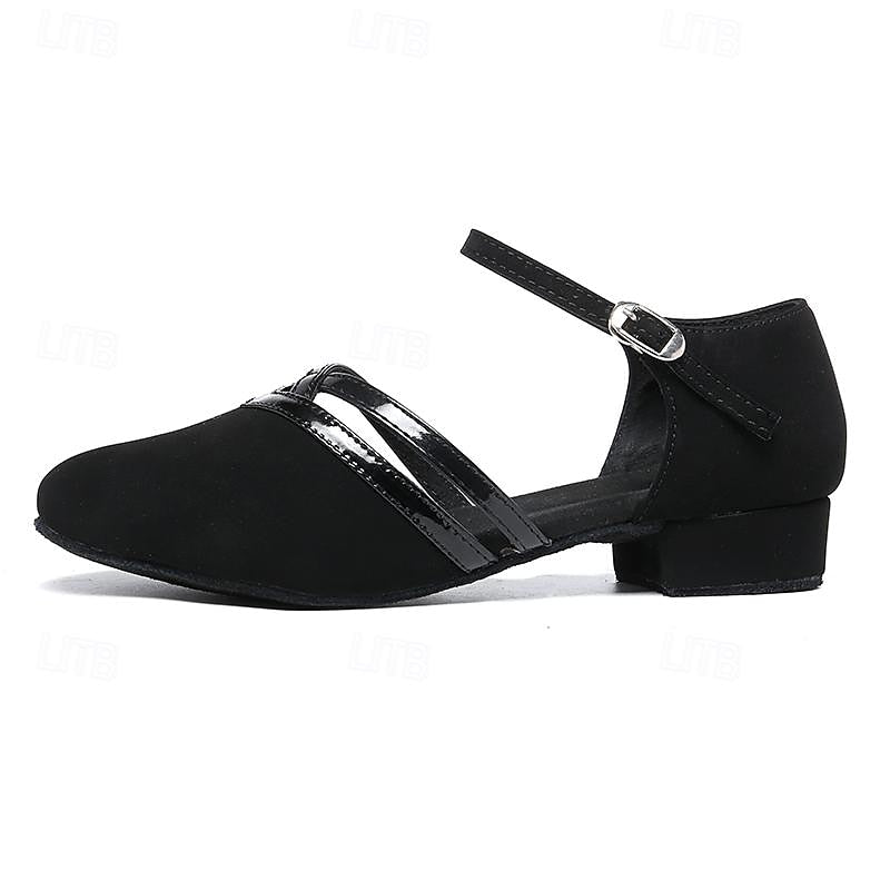 Graceful Suede Dance Shoes
