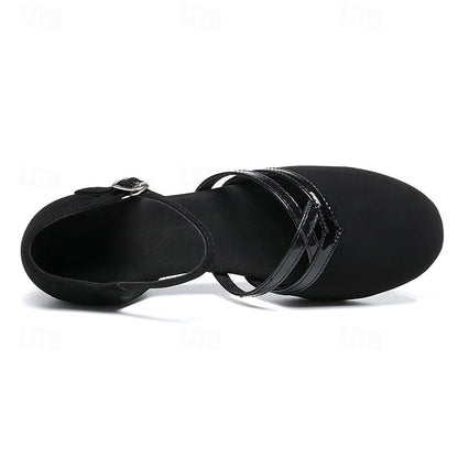 Graceful Suede Dance Shoes