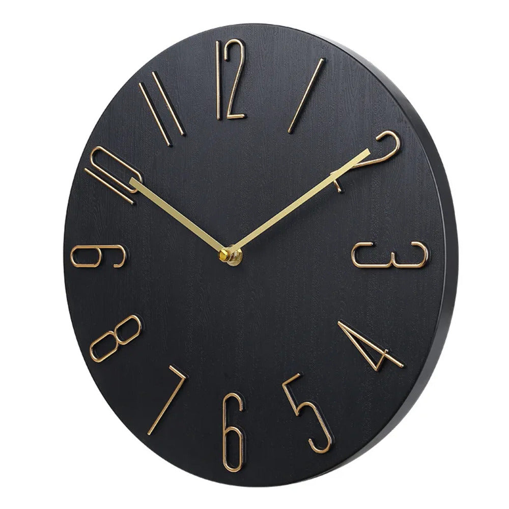 Davy | Modern Minimalist Silent Clock – Stylish Wall Clock