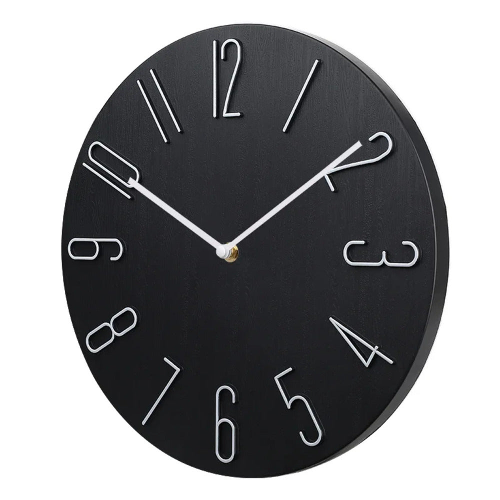 Davy | Modern Minimalist Silent Clock – Stylish Wall Clock
