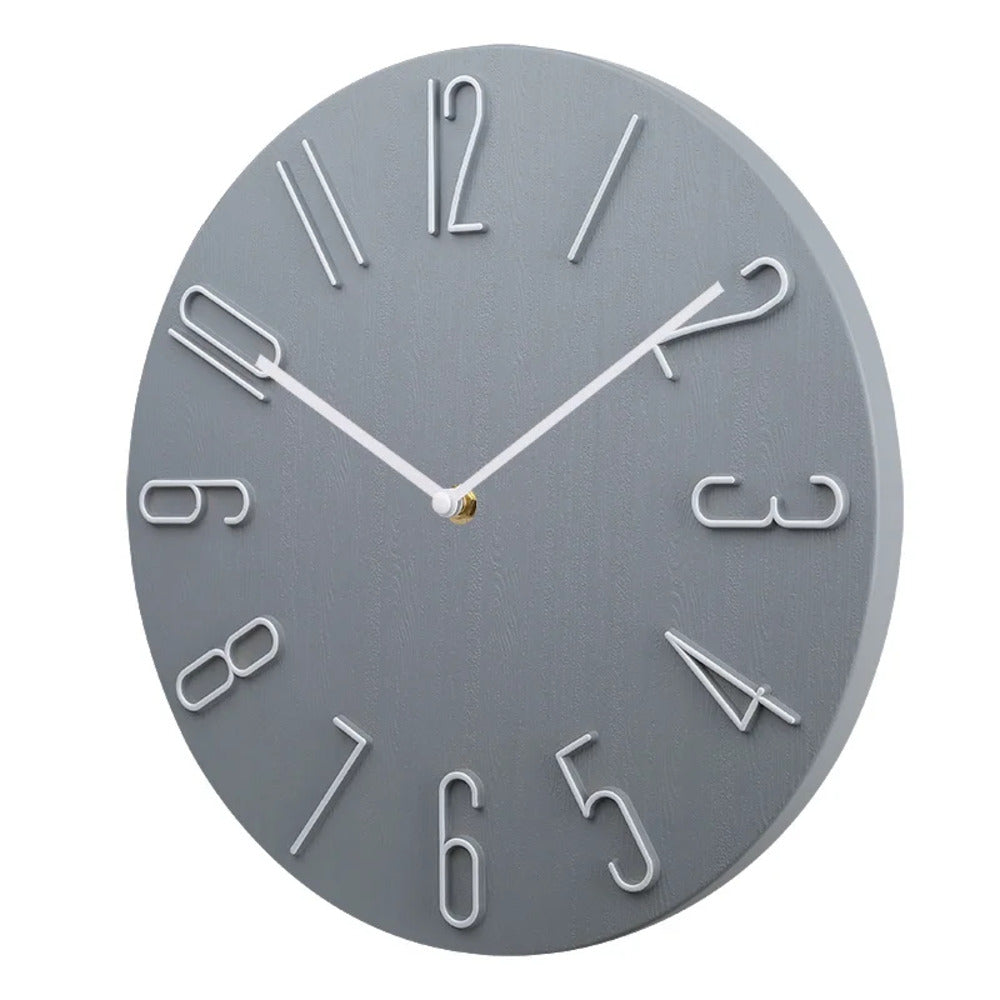 Davy | Modern Minimalist Silent Clock – Stylish Wall Clock