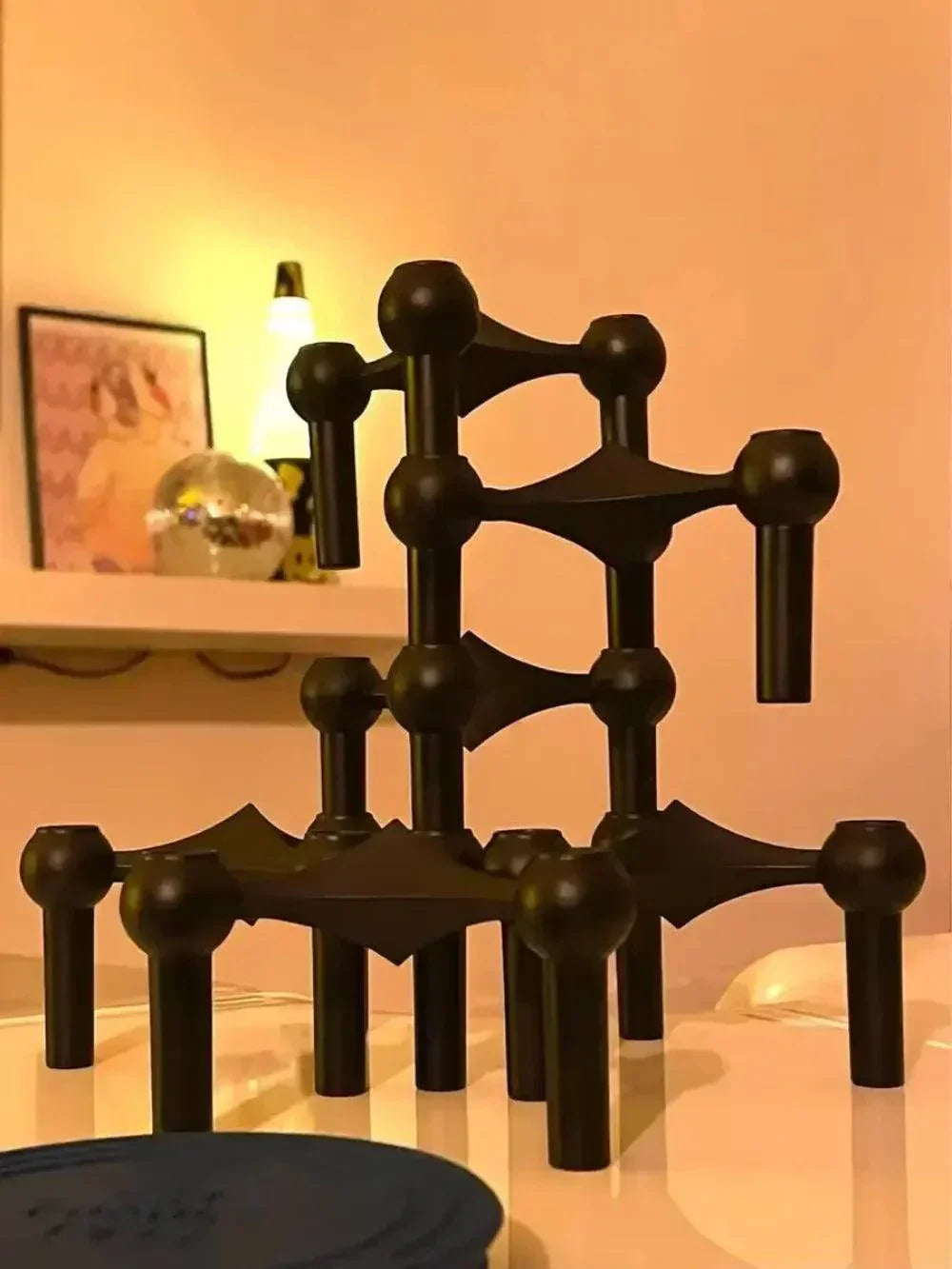 Davy | Modular Atom Model Metal Candelabra