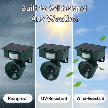 Davy | Motion Sensor Bird Repeller with Solar Power