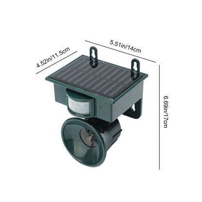 Davy | Motion Sensor Bird Repeller with Solar Power