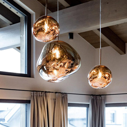 Davy | Designer Multi-Light Chandelier | Organic Sculptural Forms