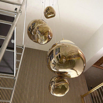 Davy | Designer Multi-Light Chandelier | Organic Sculptural Forms