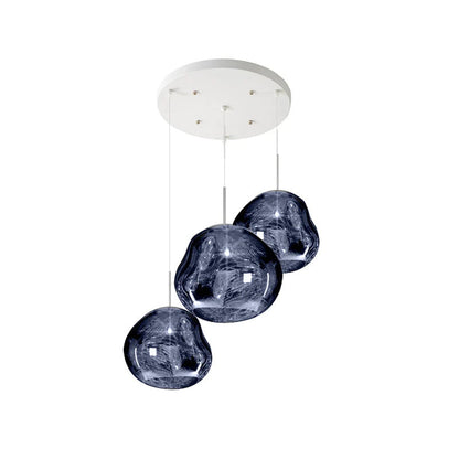 Davy | Designer Multi-Light Chandelier | Organic Sculptural Forms