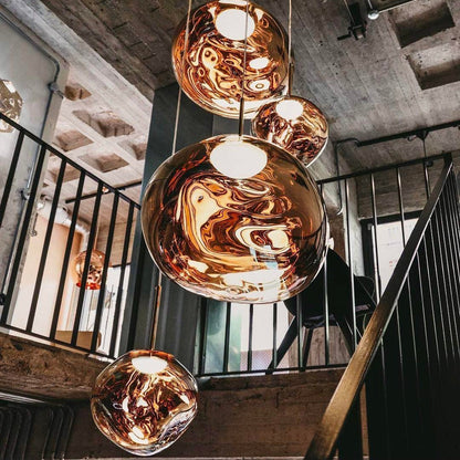Davy | Designer Multi-Light Chandelier | Organic Sculptural Forms