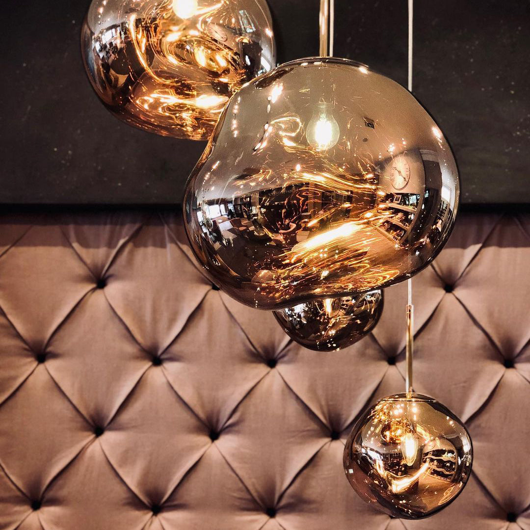 Davy | Designer Multi-Light Chandelier | Organic Sculptural Forms