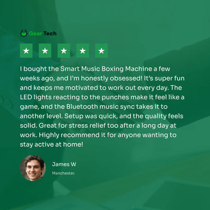 Davy | Music Boxing Machine | Interactive Training | RGB & Bluetooth