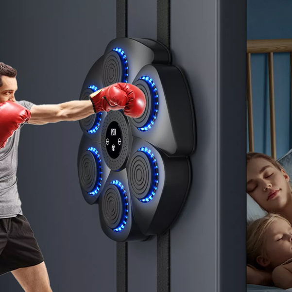 Davy | Music Boxing Machine | Interactive Training | RGB & Bluetooth