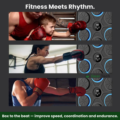 Davy | Music Boxing Machine | Interactive Training | RGB & Bluetooth