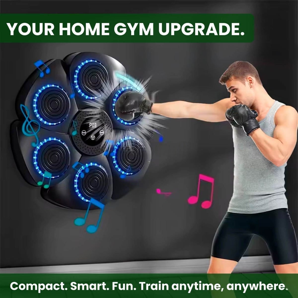 Davy | Music Boxing Pad with Targeting Features