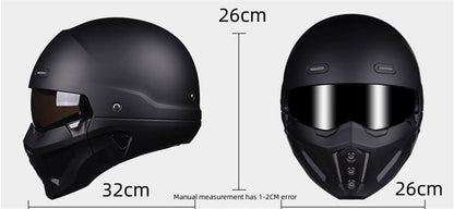 Davy | Mystic Rider Removable Full Face Helmet