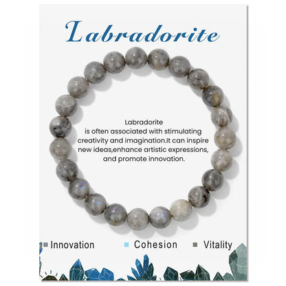 Davy | Aria Crystal Energy Bracelet - Natural Gemstone