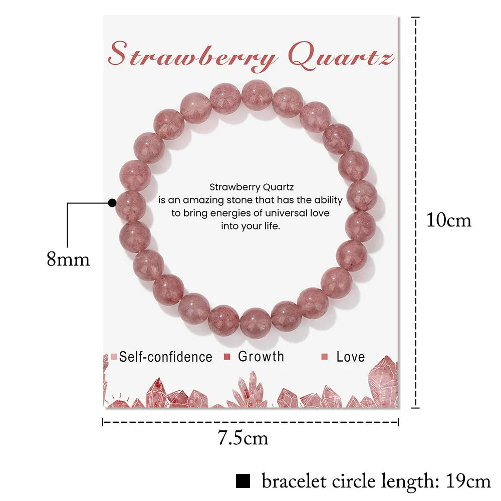 Davy | Aria Crystal Energy Bracelet - Natural Gemstone