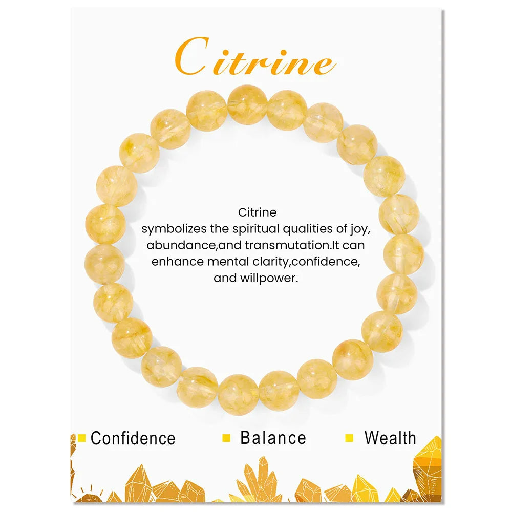 Davy | Aria Crystal Energy Bracelet - Natural Gemstone