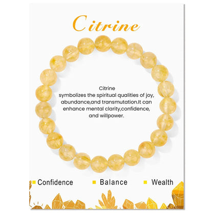 Davy | Aria Crystal Energy Bracelet - Natural Gemstone