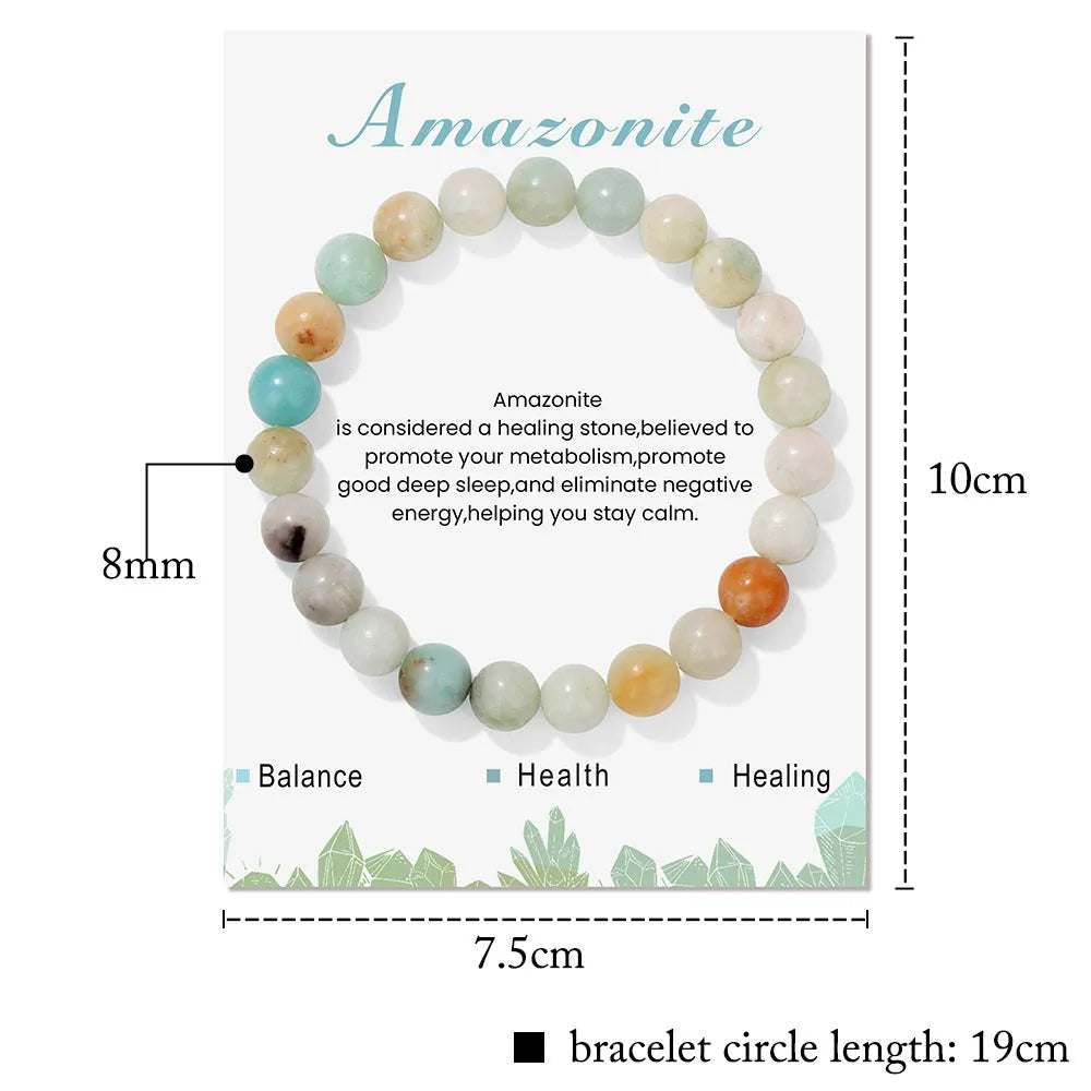 Davy | Aria Crystal Energy Bracelet - Natural Gemstone