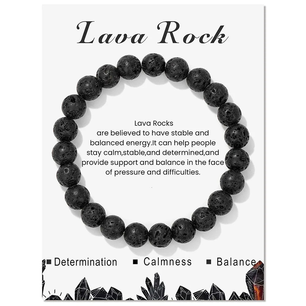 Davy | Aria Crystal Energy Bracelet - Natural Gemstone