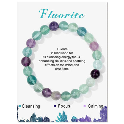 Davy | Aria Crystal Energy Bracelet - Natural Gemstone
