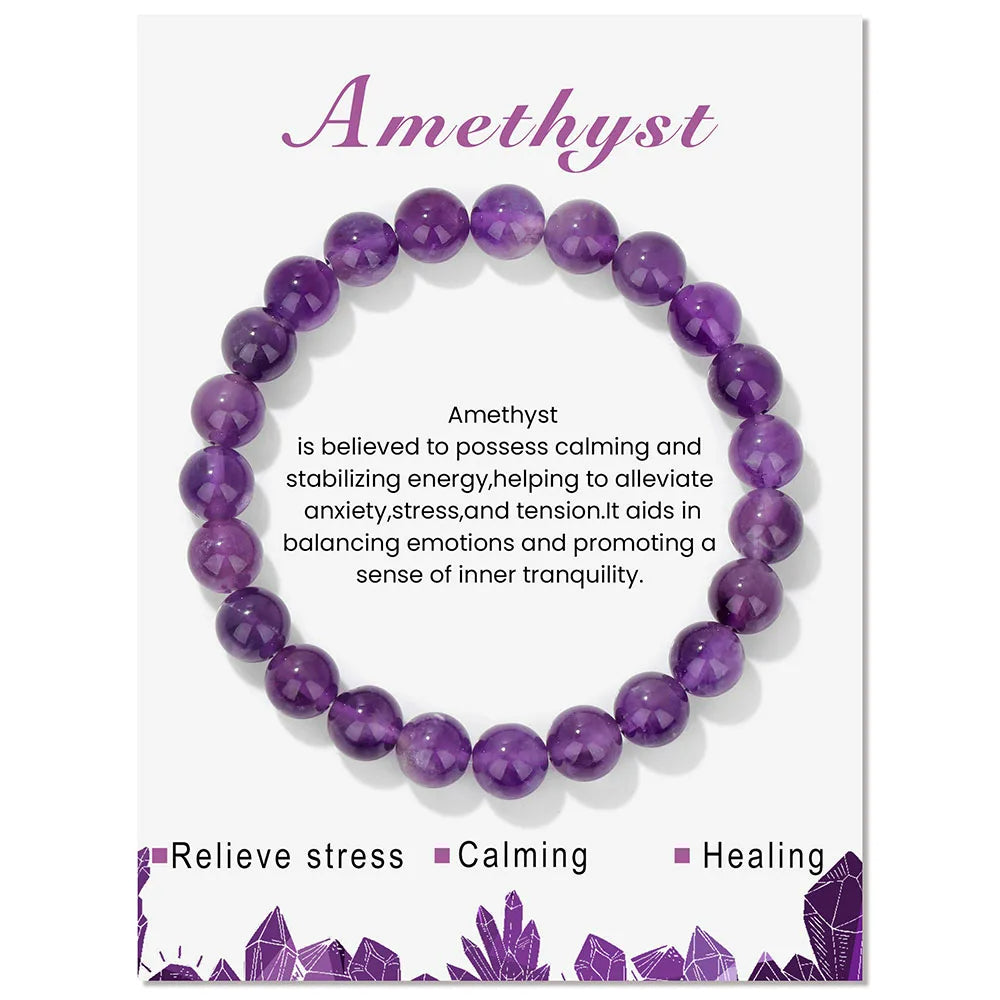 Davy | Aria Crystal Energy Bracelet - Natural Gemstone