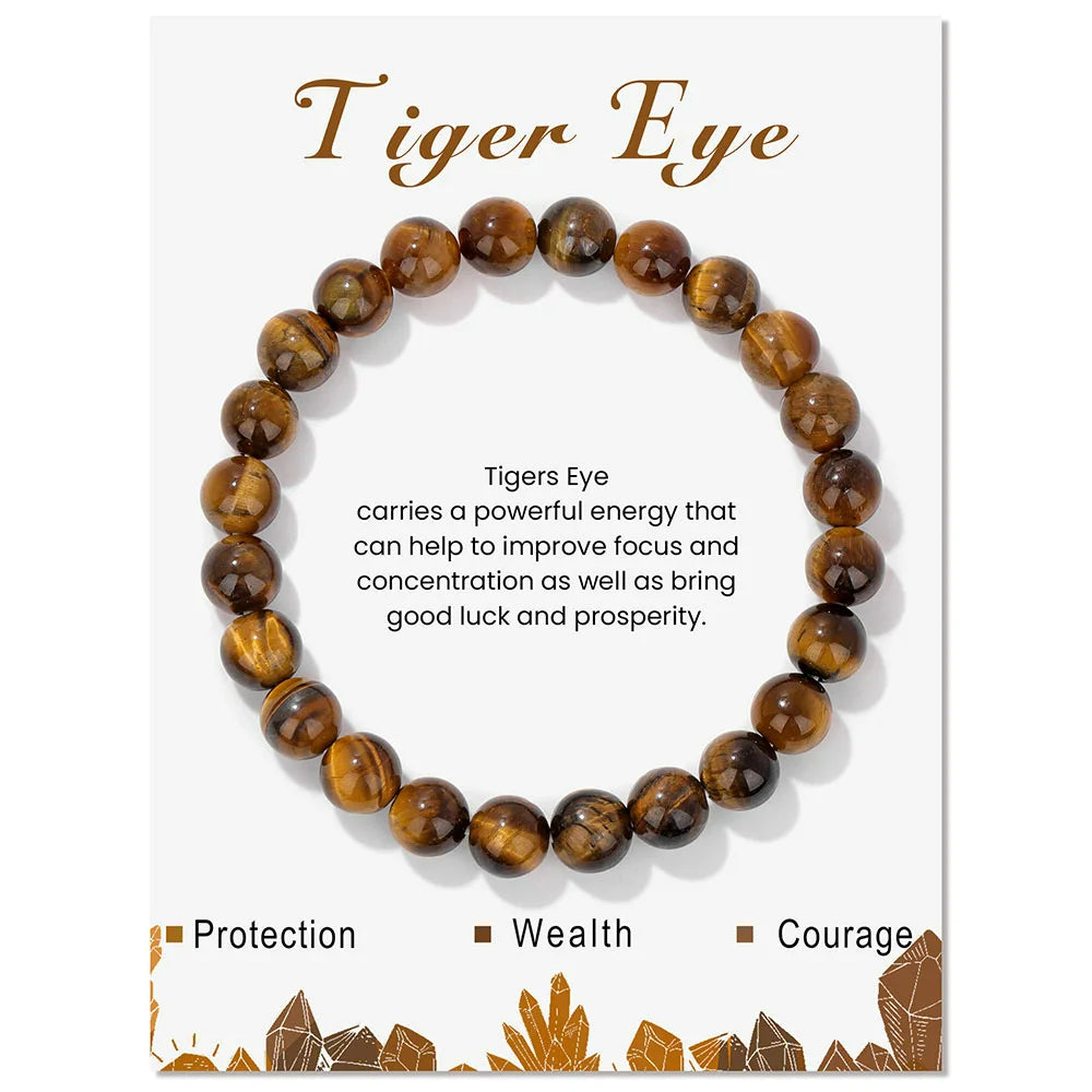 Davy | Aria Crystal Energy Bracelet - Natural Gemstone