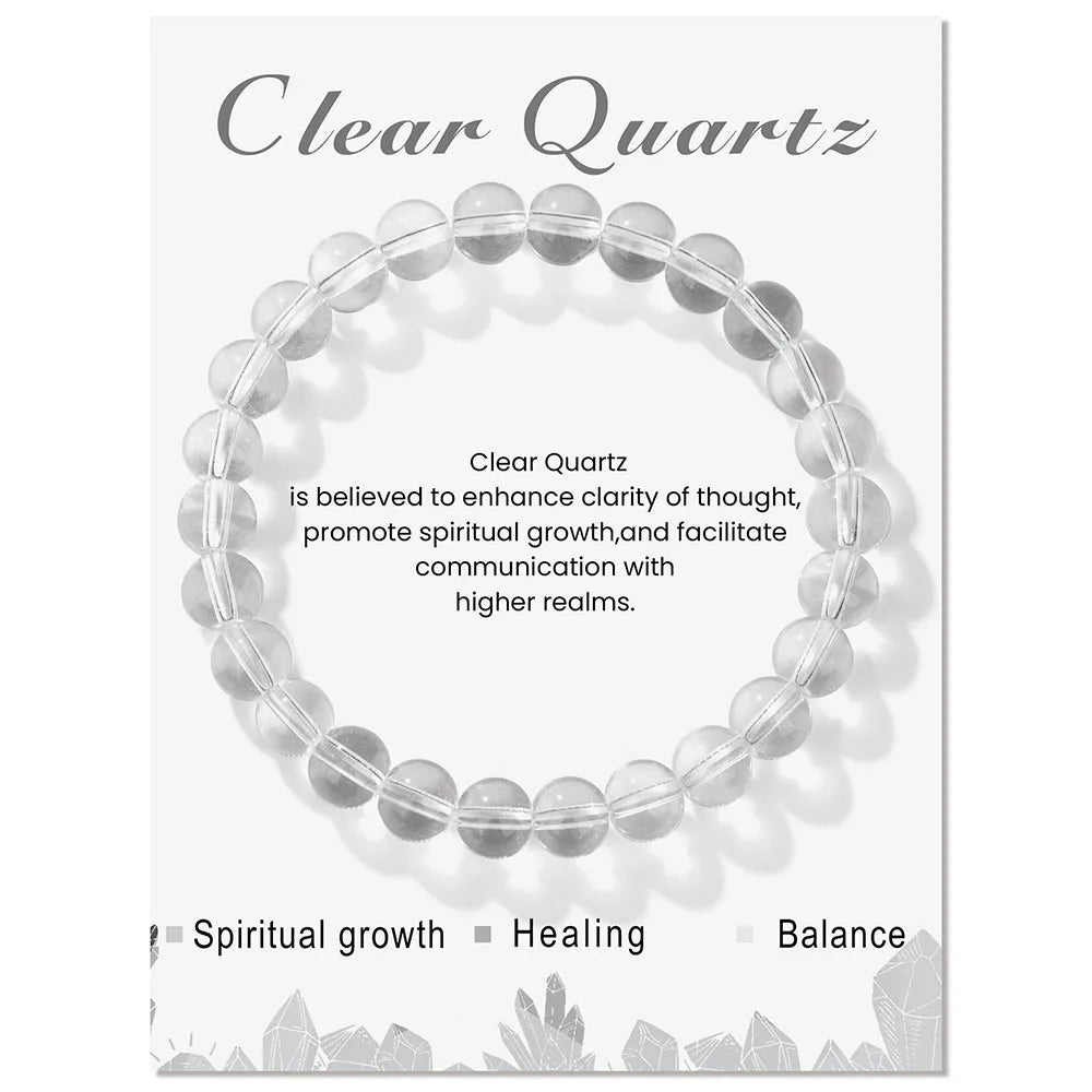 Davy | Aria Crystal Energy Bracelet - Natural Gemstone