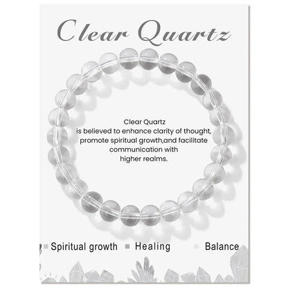 Davy | Aria Crystal Energy Bracelet - Natural Gemstone