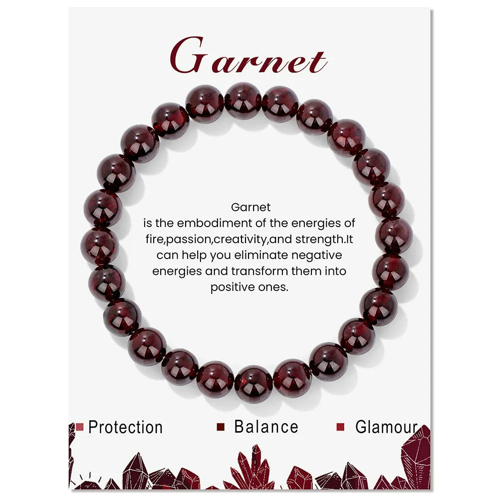 Davy | Aria Crystal Energy Bracelet - Natural Gemstone