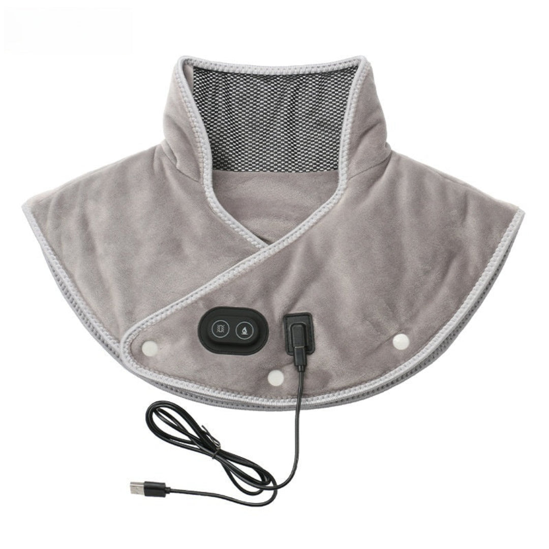 Davy | Neck & Shoulder Heating Massager | Stress Relief & Muscle Relaxation | USB Powered & Adjustable