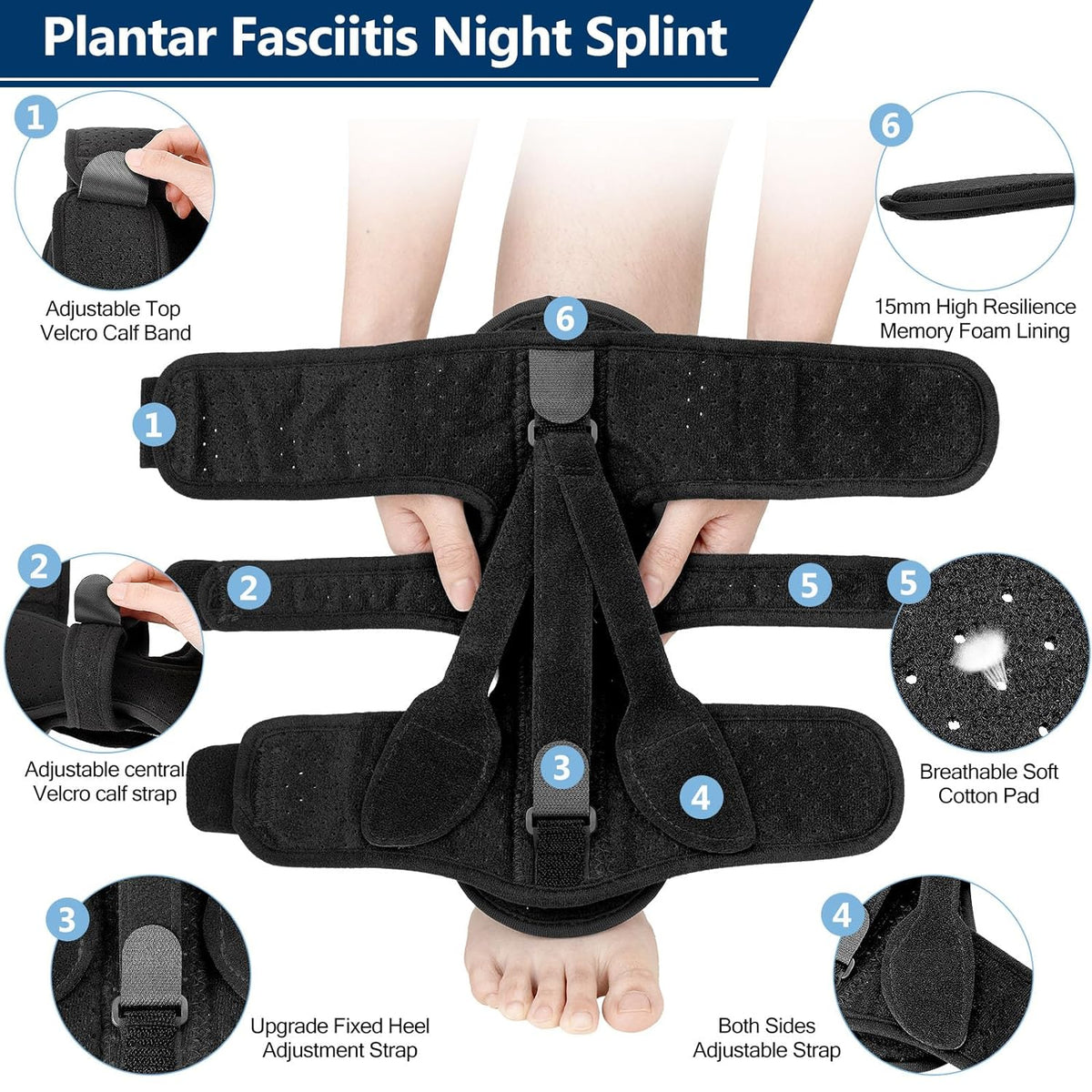 Davy | Night Splint for Plantar Fasciitis