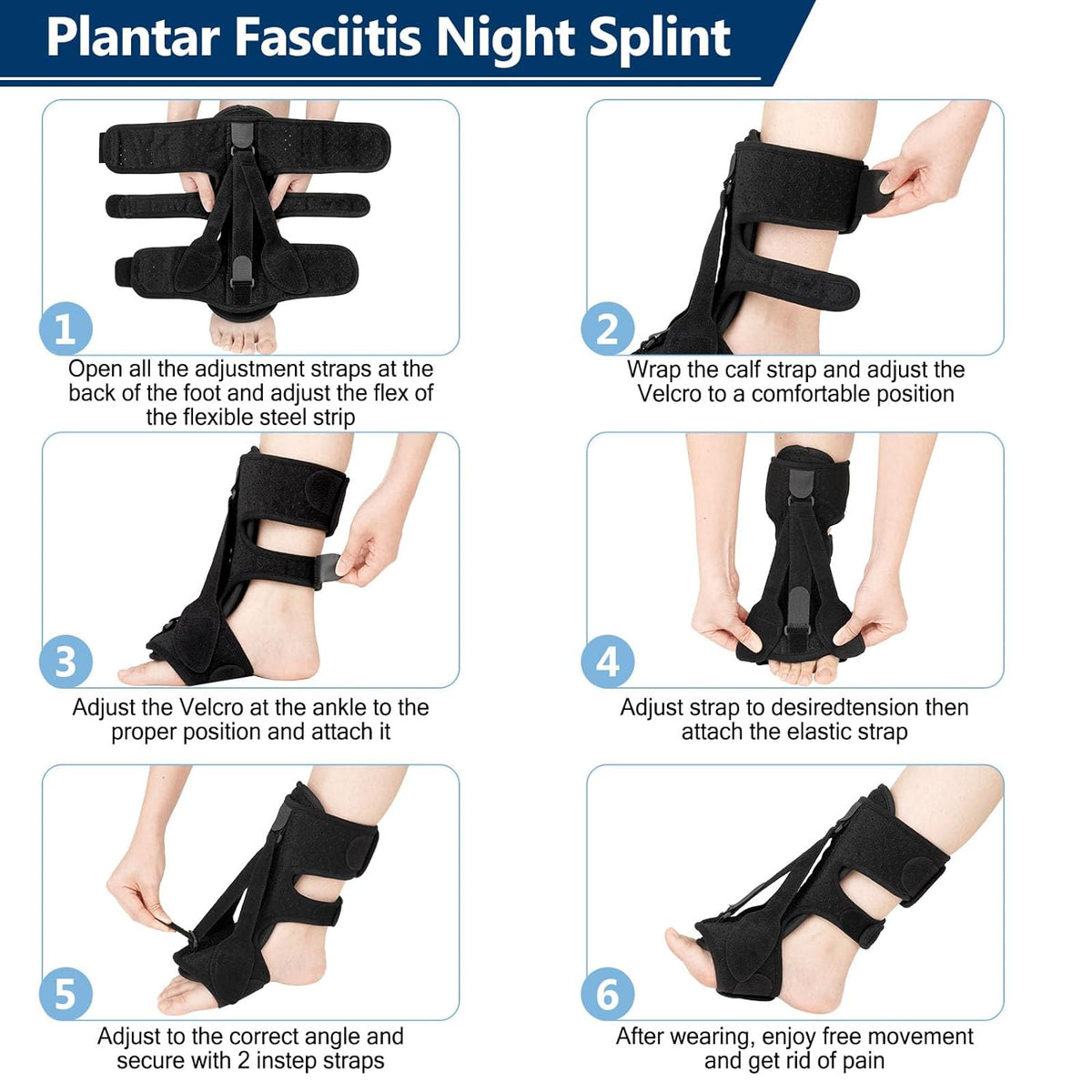 Davy | Night Splint for Plantar Fasciitis