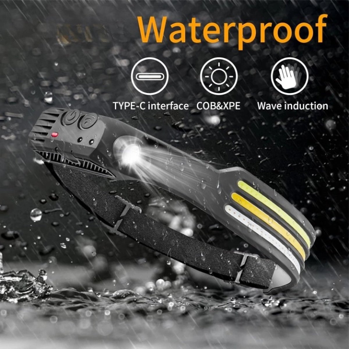 Davy | NightRunner Pro – 1500 Lumens for Running and Hiking