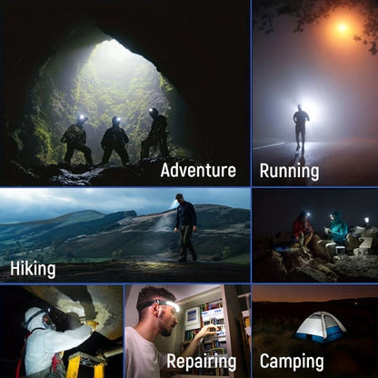 Davy | NightRunner Pro – 1500 Lumens for Running and Hiking