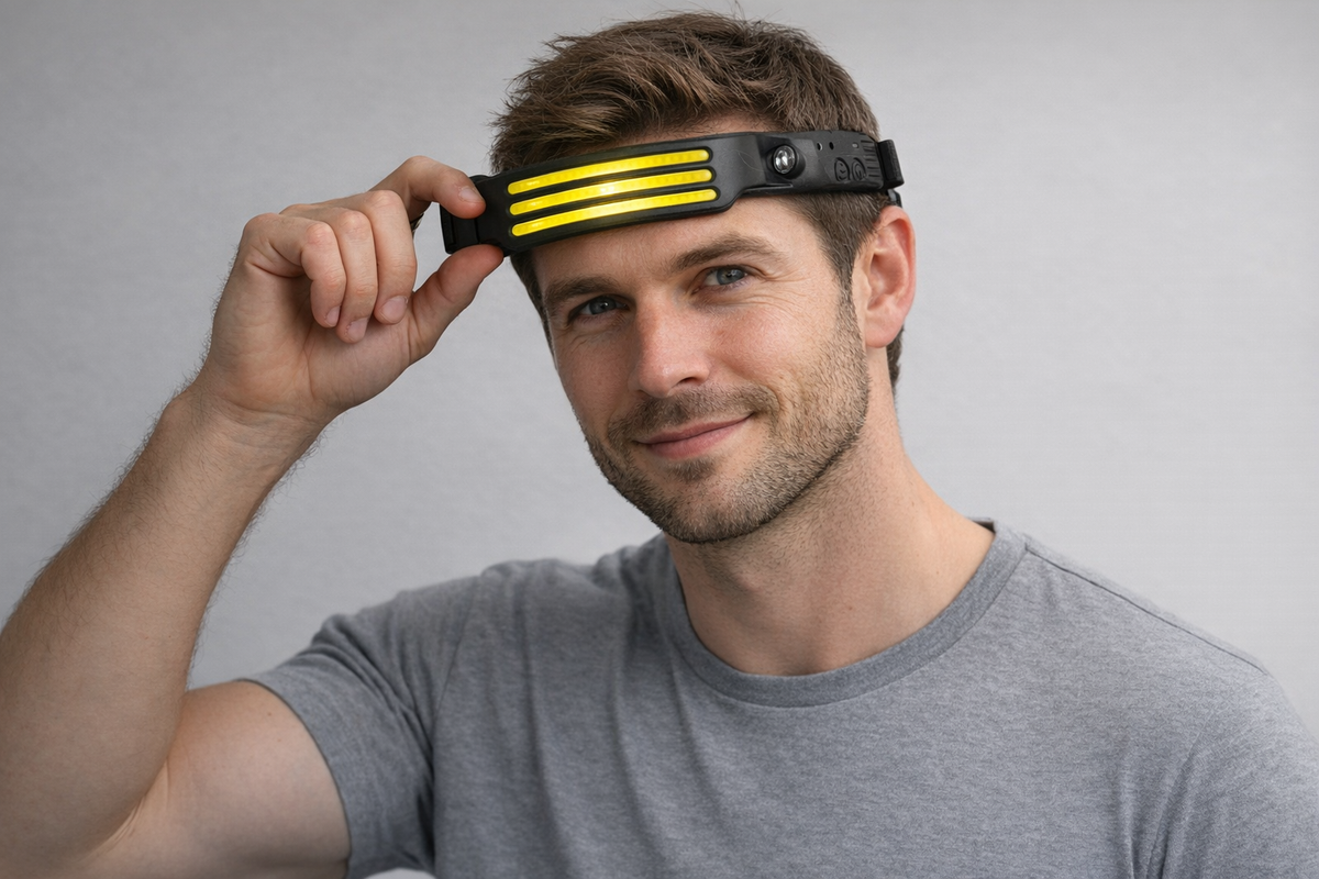 Davy | NightRunner Pro – 1500 Lumens for Running and Hiking