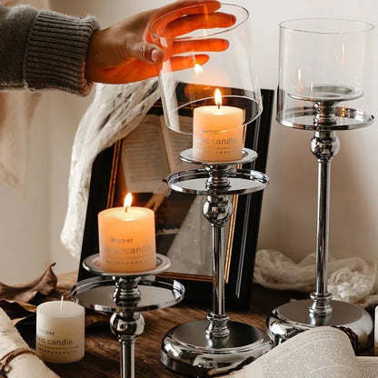 Davy | Scandi Style Candle Holder | Elegant Home Accent