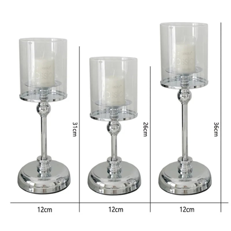 Davy | Scandi Style Candle Holder | Elegant Home Accent